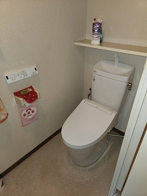 姫路市　マンションの便器取替