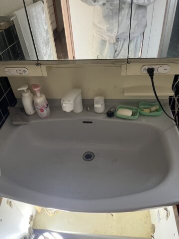 相生市　洗面台の水漏れ修理