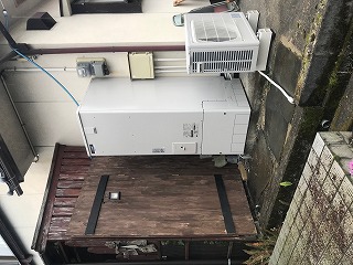 姫路市　電気温水器からエコキュート