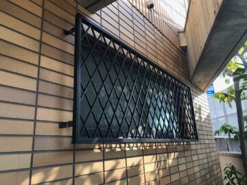 姫路市　防犯対策の窓工事