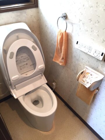 揖保郡　トイレ交換工事