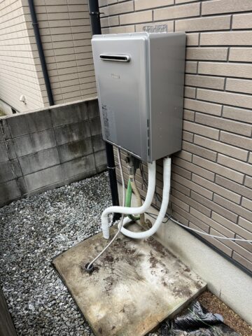 姫路市　ガス給湯器設置工事
