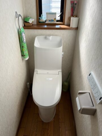 トイレが漏水！その日のうちに取替工事を実施！