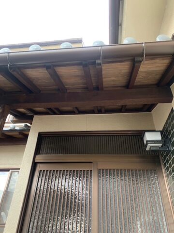 姫路市　玄関ポーチ　屋根葺き替え工事