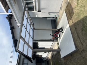 姫路市　サイクルポートを待っている自転車の為に