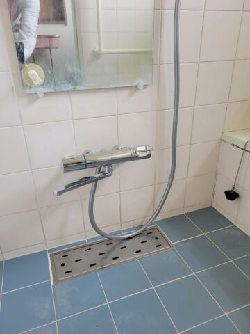 加古川市　浴室水栓金具取替工事