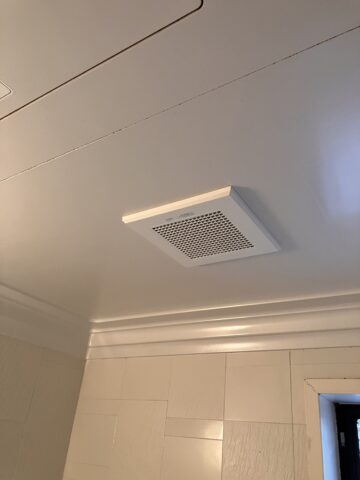 姫路市 浴室天井換気扇取替