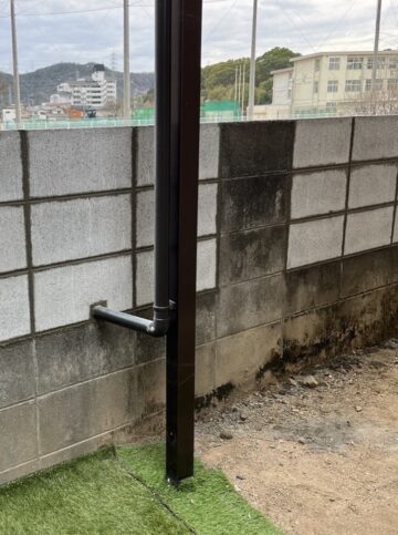 姫路市　ブロック積み工事