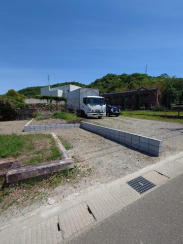 姫路市　境界ブロック積み