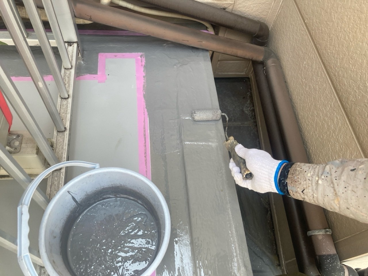 ベランダウレタン防水