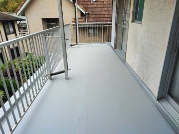 香寺町　ベランダ防水工事