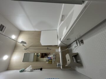 姫路市　窓を無くしたお風呂の入替工事