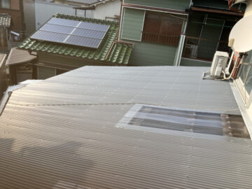 高砂市　屋根貼替工事