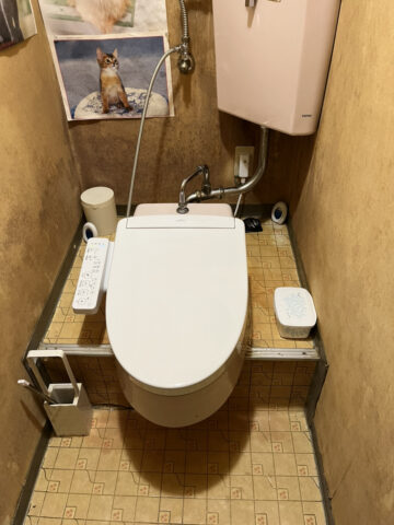 姫路市　シャワー便座の交換