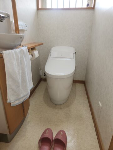 姫路市　手洗いのないトイレの工事