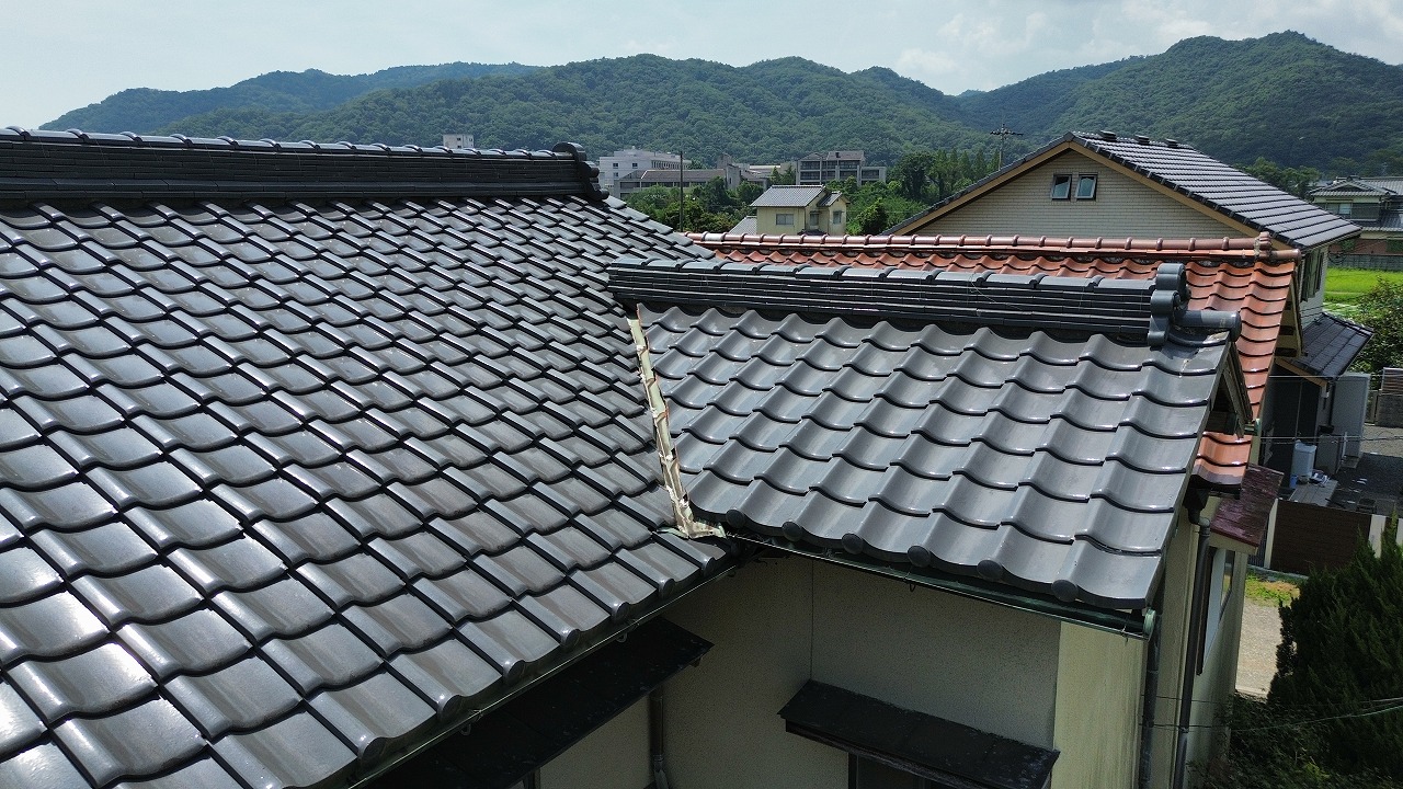 谷板金取替え
