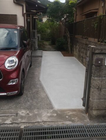 姫路市 駐車場土間工事