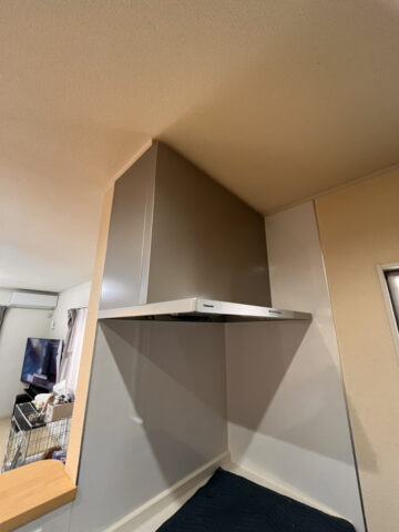 姫路市　レンジフードの交換