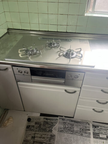 姫路市　ガスコンロ交換