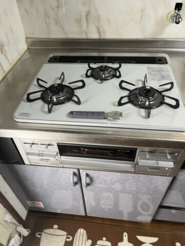 姫路市 ガスコンロ取替工事