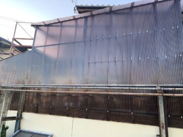 姫路市 波板張り替え工事