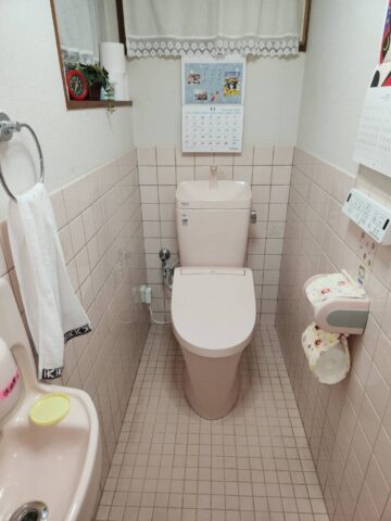 太子町　トイレの交換
