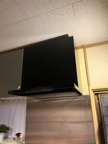 姫路市　レンジフード取替工事