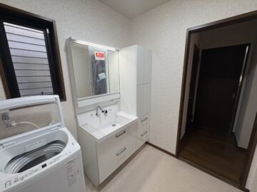 姫路市　洗面化粧台交換