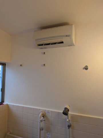 姫路市 浴室壁・天井塗装工事