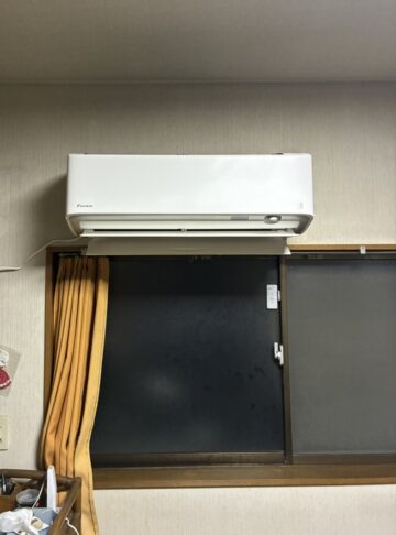 姫路市 エアコン交換