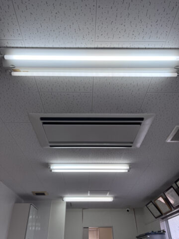 姫路市　事務所様のエアコンの取替工事