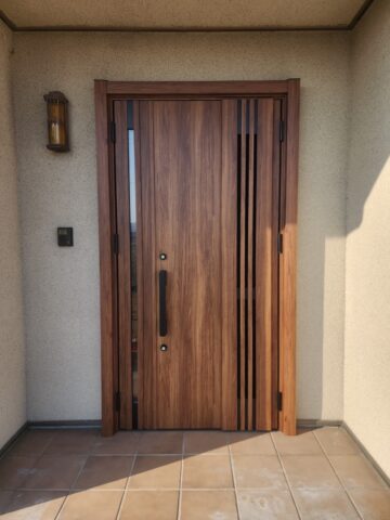 揖保郡　玄関ドア交換