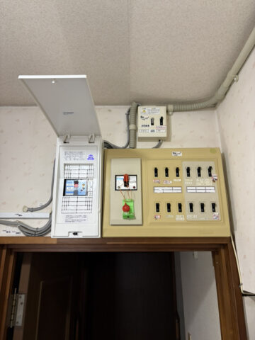 姫路市　感震ブレーカー取付工事