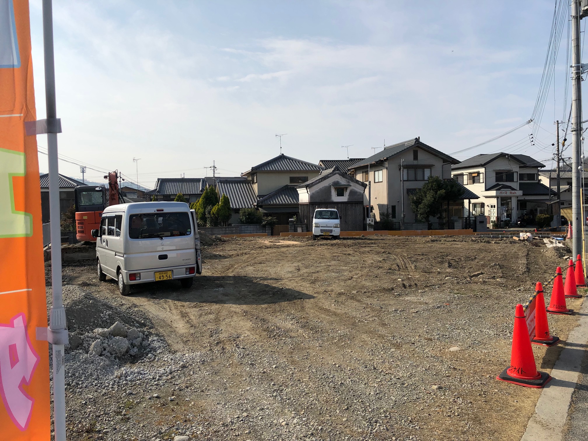 ５月OPEN 太子店の工事現況